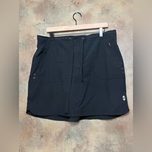 Women’s Black Swim Skirt with Pockets